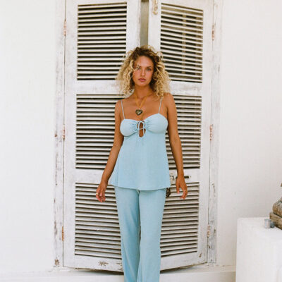 Ashton Jumpsuit – Blue